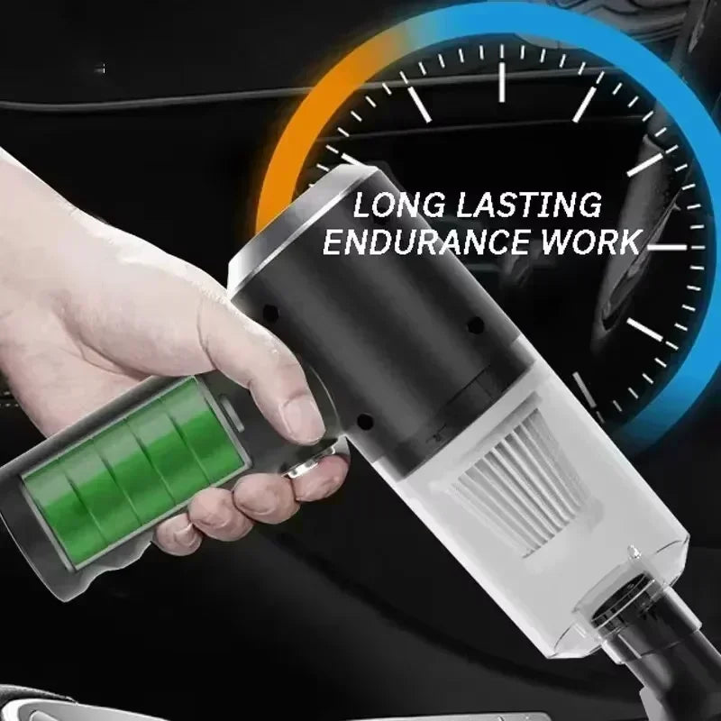 Mini Aspirateur Voiture Sans Fil – Recharge USB