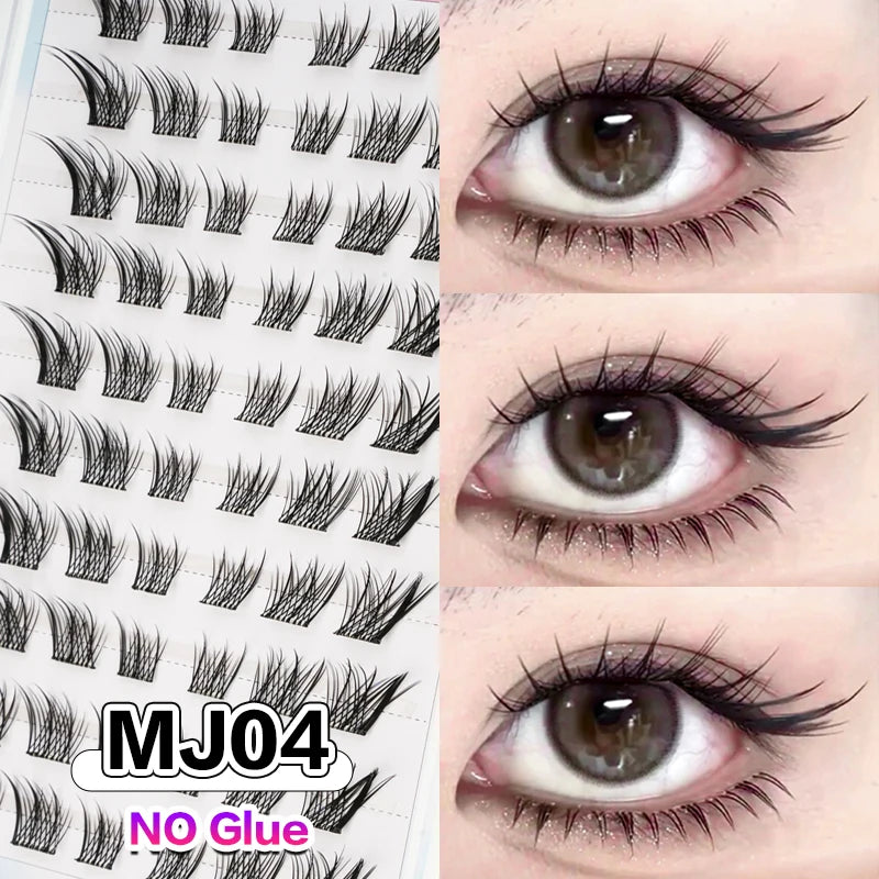 Faux cils effet naturel Autocollants – 100 pièces