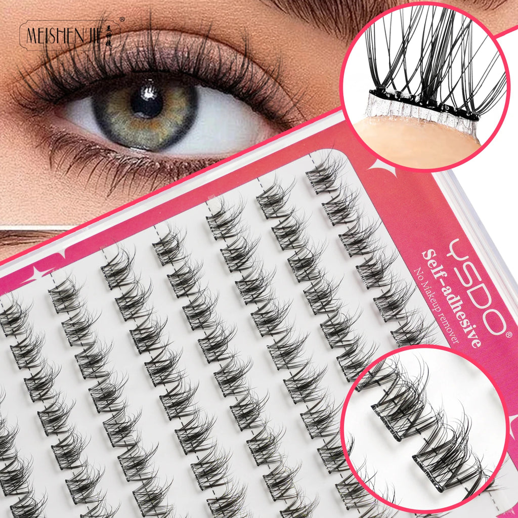 Faux cils effet naturel Autocollants – 100 pièces