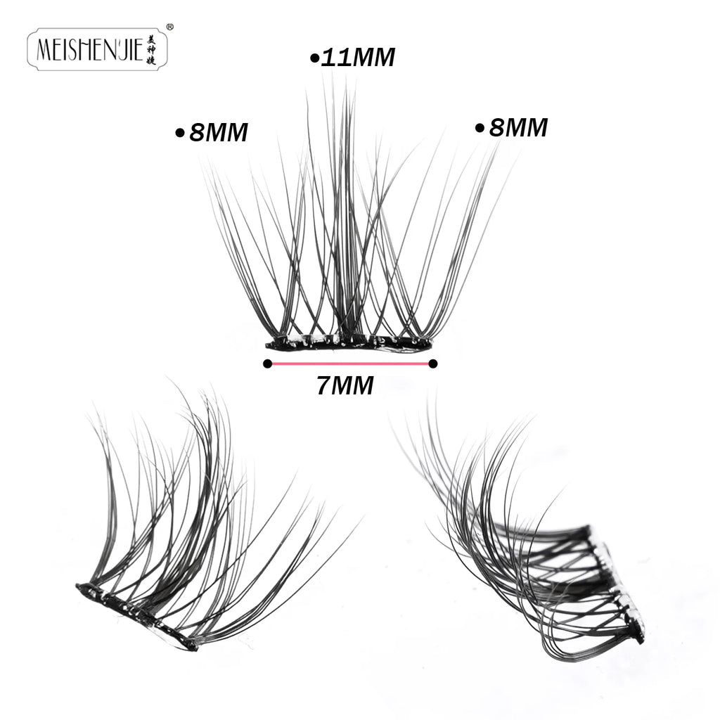 Faux cils effet naturel Autocollants – 100 pièces