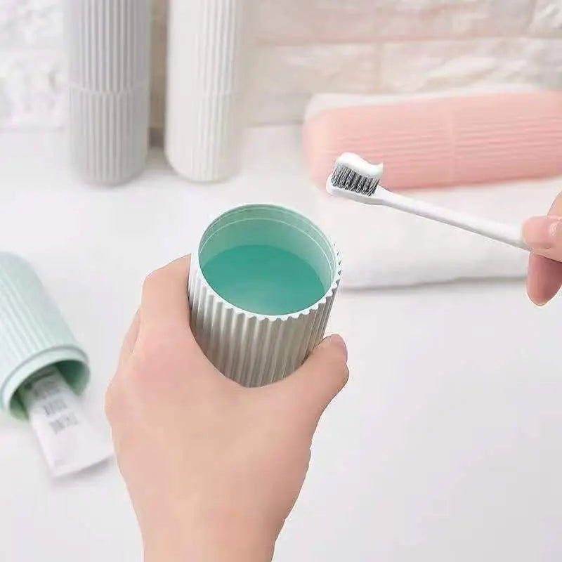 Organisateur de Brosses à Dents – Rangement Salle de Bain Et pour le voyage