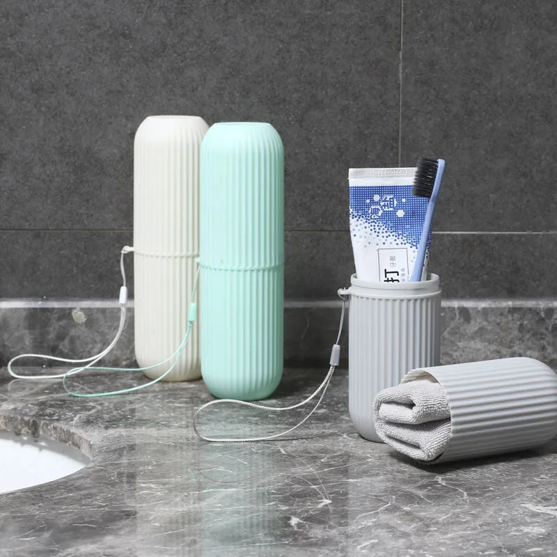 Organisateur de Brosses à Dents – Rangement Salle de Bain Et pour le voyage