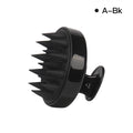 Masseur de Cuir Chevelu en Silicone – Brosse Shampooing
