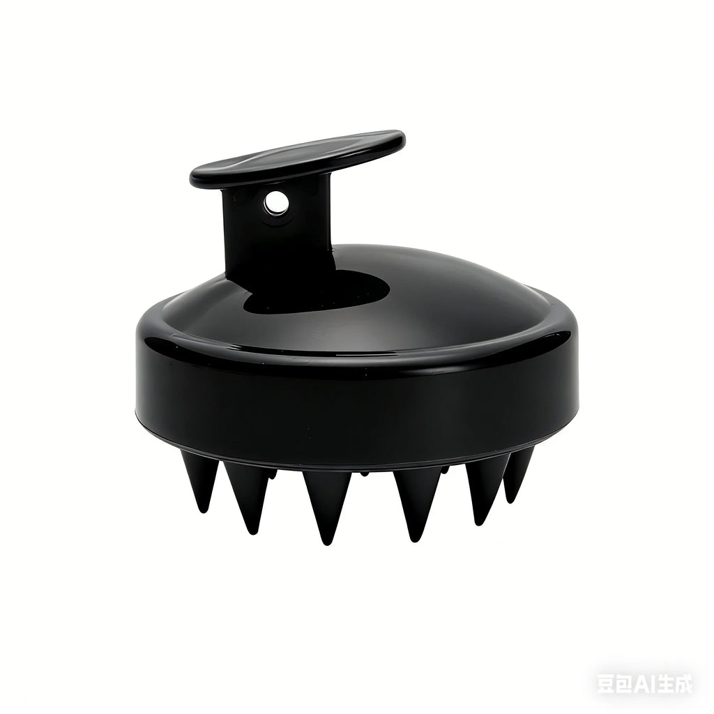 Masseur de Cuir Chevelu en Silicone – Brosse Shampooing