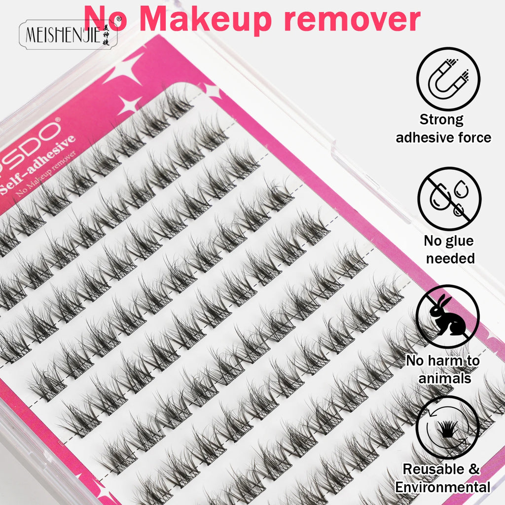Faux cils effet naturel Autocollants – 100 pièces
